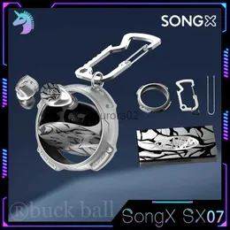 Mobiltelefonörlurar Songx SX07 Verkligen trådlös Bluetooth Earskydd Hifi Music Enc In-Ears Headset FRKM SCD Hörlur Brusreducering Gaming YQ240219