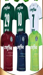 2122 Palmeiras LADRI soccer Jersey 2021 Home green 9 BORJA Shirt Away BRENO LOPES DUDU RAMIRES goalkeeper football uniforms2651837