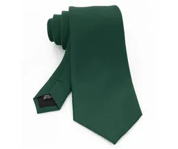 Jemygins Design klasyczni panowie dziesięć 8 cm jedwabiu Jacquard Stropdas Solid Green Red Black Ties for Man Enterprises Party Prezent 4492449