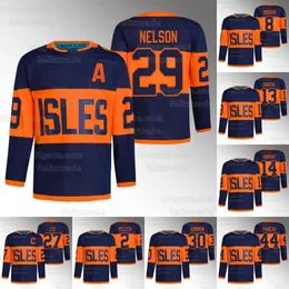 13 Mathew Barzal 2024 Stadium Series Islanders Jersey Stadium Series Anders Lee Noah Dobson Ilya Sorokin Bo Horvat Brock Nelson Matt Martin Josh Bailey Casey Cizikas