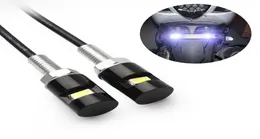 10x kuyruk numarası plaka lambası aksesuarları vidalı cıvata açık beyaz LED araba otomatik motosiklet evrensel 12v SMD 56308476870