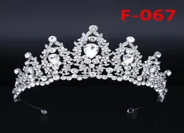 Bridal Big Crown Headpieces Rhinestone Cake Crown Headdress Princess Headpieces Wedding Bridal Accessories Prom Dresses For Party 3957466