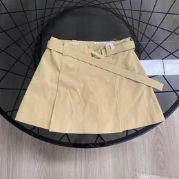 مصمم للسيدات التنورة الصيفية الصيف A-LINE SKIRT WIND WIND'S Girl Designer Dression Shorts Miui