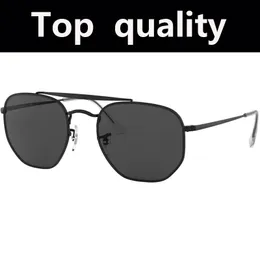 Luxury MARSHAL Square Eyewear Sunglasses Men Women Real Glass Lenses Fashion Sun Glasses with Leather Case lentes de sol mujer