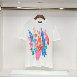 Erkek Tasarımcı Band T Shirt Moda Siyah Beyaz Kısa Kol Lüks Mektup Deseni T-Shirt Street Şortlu Kılıf Giysileri Tshirts 555555