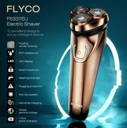 Flyco FS337EU 3D 플로팅 회전 면도기 세척 가능한 바디 업 트리머 2467268