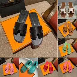 Hermes Oran Sandal designer sandals beach sandal womens slides flt mule rubber sandlas ladies office loafers【code ：L】wedge sliders shoes 35-42