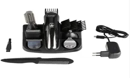 Kemei 100-240V Kemei 5 in 1 Shaver electric Shaver Titanium Clipper Beard Razor Men Tooling Tools Machiving for Barb3571206