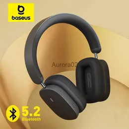 Telefon komórkowy słuchawki Baseus H1 ANN Bluetooth 5.2 słuchawki bezprzewodowe słuchawki 40db Aktywne odwołanie szumu 70H żywotność baterii 40 mm Sterownik YQ240219