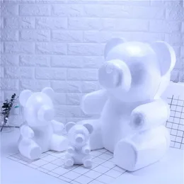 PE Foam Modeling Polystyrene Bear Bear Dog for Pe Rose Flower Head Bear Form for Gift Valentine's Day235y
