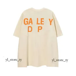 Gallery Depts Anime Mens Designer Gallery Depts Shirt Depts Woman Graphic Tee Clothes Designer Shirts Short Sleeve Sweat Suit Splash Letter Round Neck Painted 3873