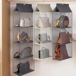 Dozzlor handväska hängande arrangör hängande garderobsarrangör tredimensionell förvaringväska handväska för garderob1236k