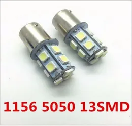 10x1156 BA15S P21W LED BULB13SMD 5050 SIDA Svans Turn Signal Backup Reverse Light dess glödlampor är vit1326611