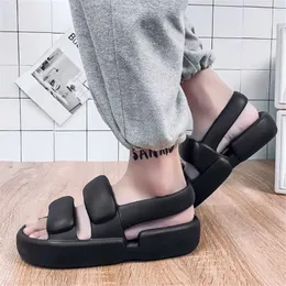 Terlik 36-40 Erkekler için Yükseklik Özel Ayakkabıları Artırıyor Flip Flips Slide Slip-Dayanıklı Sandalet İnsan Spor Sporları