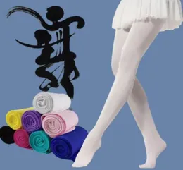 Bebek çorap 18 renkli moda kızlar renk çocuk bale taytlar külotlu çorap çorap dans çorapları6456780