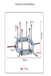 Metal Anal Serperli Vajinal Dilatör Kelepçesi Vajinal Spekulum Ayna Ayarlanabilir Boyut ANAL Fiş Yetişkin Seks Oyuncakları Kadınlar İçin Çift2414573464