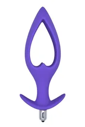 Silikon svart hjärtformad anal plugg massage vuxna sexiga leksaker för kvinnor man gay rumpa gspot stimulering orgasm s2751486