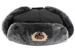 ソビエト連邦cccpバッジレイフェン風力耳の帽子のキャップメンアンドウィメンアウトドアライディングロシアの暖かい帽子7316841