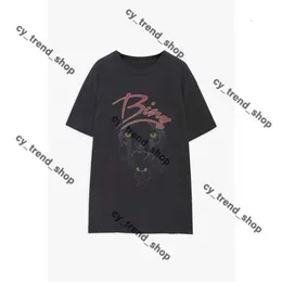 24ss AB Designer Fashion T-Shirt Anines Bing Sweatshirt Slim Classic Style vorne hinten bedruckter Buchstabe T-Shirt Baumwolle Damen Rundhals Annie Bing T-Shirt Tops Anime Polo 176