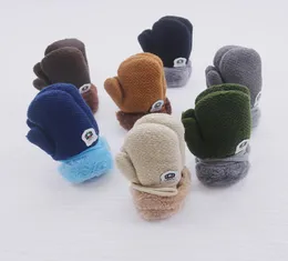 Neue Ankunft Winter Baby Jungen Mädchen Gestrickte Handschuhe Warme Seil Volle Finger Fäustlinge Handschuhe für Kinder Kleinkind Kinder4846934