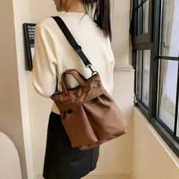 حقائب الخصر اليابانية harajuku workwear حقيبة الترفيه الشخصية للرجال والنساء النايلون البسيط ألوان نقية