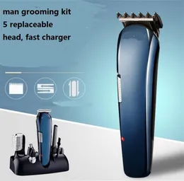 5 in 1 Electric Man Perving Kit Bart Rasierer Nase Haarschnitt Clipper Friseur Schriftzüchter Set9893600