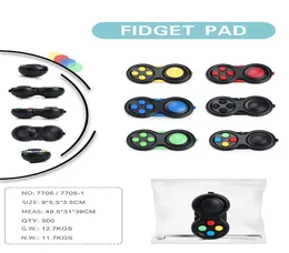 Pad con 9 funzioni, controller di gioco in gomma perfetto per alleviare lo stress. Portachiavi6081313