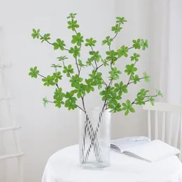 Decorative Flowers Realistic Artificial Plants Party Decoration Leaf Natural Color Easy Maintenance Fine Texture For A