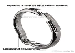 Regulowany rozmiar trzasku pierścienia Pierścień magnetyczny Związek Mężczyzna Pierścień obrzezania Pierścień Penis Pierścień Penis Pierścień seksu