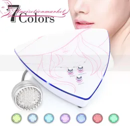 Pon Micro Current 7 Colors LED Skin Care Facial Steamer Face Lifting Skin Tightening Beauty Device7853798