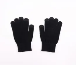 2018 Marke Hochwertige Strickhandschuhe Mann Frau Warme Fäustlinge Plus Samt Verdickte Handschuhe für Touchscreens Wolle Kaschmir Unisex S10254784573