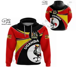 MEN039S Hoodies Sweatshirts Plstar Cosmos 3Dprint Est Uganda Bayrak Ülke Kültür Sanatı Benzersiz Street Giyim Harajuku Kazak Uni4113360