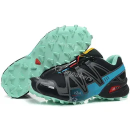 Speed ​​Cross 3 CS Jogging Buty do biegania damskie Speedcross 3s Runner III Czarna zielona niebieska czerwona trenerzy Mężczyźni sportowe trampki Chaussures Zapatos 36-40 S17