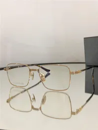 Novo design de moda óculos ópticos com armação quadrada de titânio 8044 estilo clássico simples e generoso formato versátil com caixa pode fazer pr4212432