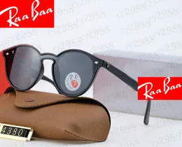 новые солнцезащитные очки RAY 4380, дизайнерские женские очки «кошачий глаз» RB, мужские солнцезащитные солнцезащитные очки для езды на велосипеде в листовой оправе