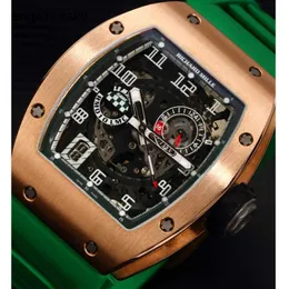RMリストウォッチパイロットウォッチRMWATCHES WRISTWATCH RM010 ROSE GOLD LE MANS LIMITED EDITIONファッションレジャービジネススポーツ機械腕時計