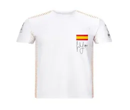 2020 F1 Formula One Racing Suit Shortsleeved Tshirt Takım Araç Fan Versiyon Özelleştirilmiş Günlük Yuvarlak Boyun Hızlı Dereceli Tshirt 2689220