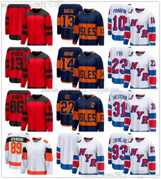 2024 Stadion Series Hockey Jersey Mika ZibaneJad Adam Fox Artemi Panarin Igor Shesterkin Mathew Barzal Anders Lee Bo Horvat Jack Hughes Nico Hischier Cam Atkinson