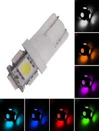 Bilstyling Auto T10 5 LED 5050 W5W Wedge Door Parkering Lampan Bil 5W5 LED DOME FESTOON C5W C10W LIDAREPLATT LJUS8805537