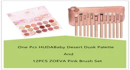 Huda Baby Nowa nagie paleta cieni do powiek Blendable Rose Gold Teksturowane cienie Neutralne Smoky Multi Refleksyjne z profesjonalnymi 5603107