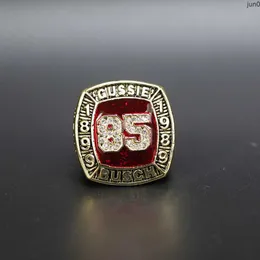 Кольца-кольца Кольцо чемпиона Зала славы MLB 1899 г. 1989 г. Звезда Гасси Буш, фронтальная часть 85