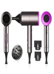 Winter Hair Dryer Negative Lonic Hammer Blower Electric Professional Cold Wind Hairdryer Temperature Hair Care Blowdryer4039459