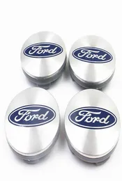 4st 54mm för Ford Wheel Center Cap Hub Caps Emblem Car Logo Badge6876992