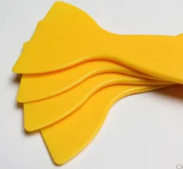 Bilklistermärke gul vinyl wrap filmverktyg pp plast inpackningsverktyg plast pp squeegee för tapeter vägg papper1407038