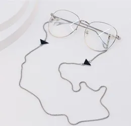 Fashion Modern Design Letter Sunglass Chain Women Triangle Letters Mask Earphone Chains Accessories High Quality7905615