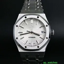 Audemar Pigue Luxury Watches Royal Oak 15450st.oo.1256st.01 Watch Watch Automatic Mechanical Steel Silver Watch 37mm Fun B100