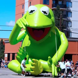 wholesale New Design Inflatable Green Frog Animal Model 6mH (20ft) with blower For Advertising/ Party/Show Decoration