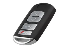 Bilstyling 4Buttons Ny ersättning Remote Key Shell Case FOB för Mazda 3 5 6 CX7 CX975511478599336