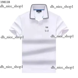 Physcho Bunny Tavşan Polo T Shirt Yaz Erkekler Polo Gömlek Tavşan Baskı Kısa Kollu Çift Tişört Pamuk T-Shirt 12 Renk Asya Boyutu S-M Psikolojik Tavşan 799