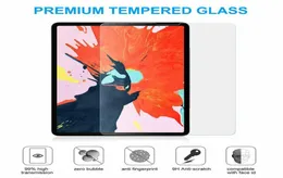 25d 03mm 9H Tempererat Glass Screen Protector för Apple iPad Air 1 2 3 4 5 6 Pro 102 105 108 11 tum Straight Flange Film9388208